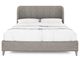A.R.T. Furniture® Vault Mink Upholstered California King Shelter Panel Bed-1
