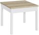 Coaster® Stacie 3-Piece Antique Pine Coffee Table Set with White Base-4