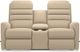 La-Z-Boy® Forum Cobblestone Wall Reclining Loveseat with Console-1