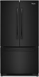 Whirlpool® 25 Cu Ft. French Door Refrigerator-Black-0