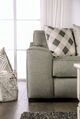 Furniture of America® Newry Gray Sofa-3