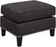 Elements International Erica Heirloom Charcoal Ottoman-0