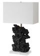 Uttermost® Basalt Black Stone Table Lamp-3