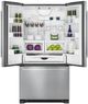 JennAir® NOIR™ 36 in. 21.9 Cu. Ft. Stainless Steel Counter Depth French Door Refrigerator-2