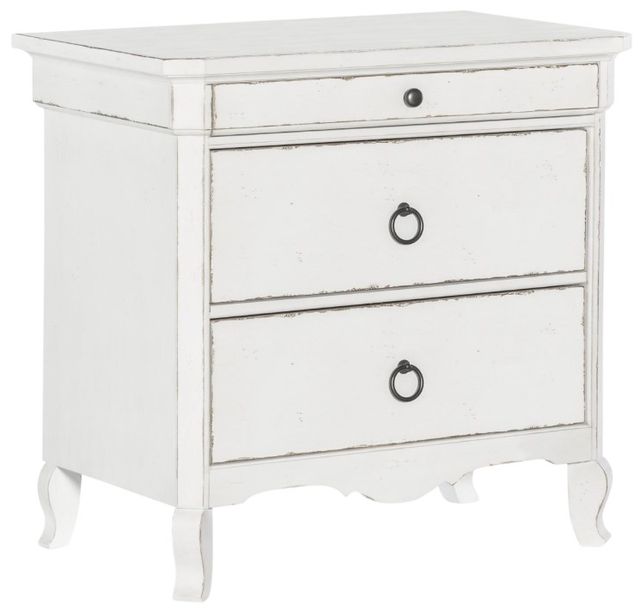 Legacy Classic Vintage Market Victorian Picket Fence Nightstand-0