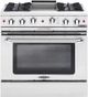 Capital Culinarian 36" Stainless Steel Free Standing Gas Range-0