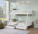 Furniture of America® Emilee White Twin/Full Bunk Bed-3