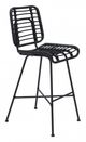 Zuo® Murcia Black Bar Chair-0