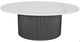 CabanaCoast® Customizable Roman SOL Sintered™ Stone 42'' Outdoor Round Coffee Table -1