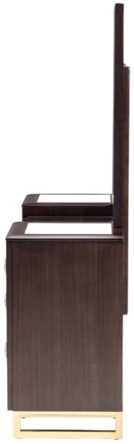 Michael Amini® Belmont Place Espresso Vanity with Mirror-1