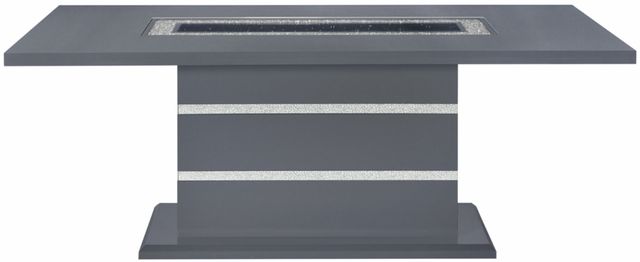 Global Furniture USA Monaco Dark Gray Dining Table-0