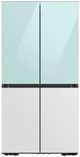 Samsung Bespoke Flex™ 18" Morning Blue Glass French Door Refrigerator Top Panel-4