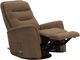 Parker House® Gemini Snazzy Shiitake Manual Swivel Glider Recliner-1