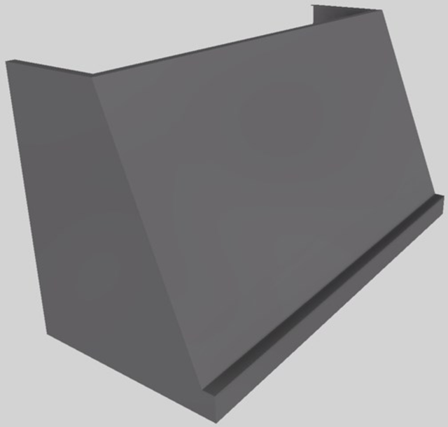 Vent-A-Hood® 54" Wall Mounted Range Hood-Gunsmoke-2