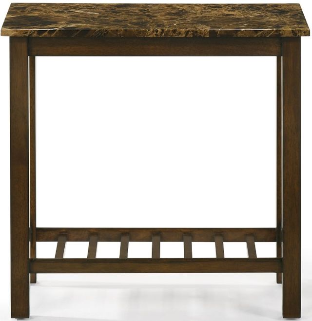 New Classic® Home Furnishings Eden Brown Chairside Table-1
