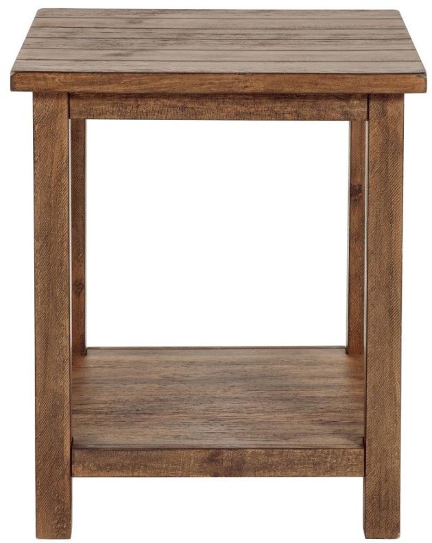 Coaster® Payne 3-Piece Distressed Brown Occasional Table Set-1