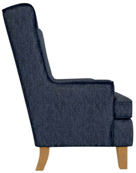 Best® Home Furnishings Customizable Field & Stream Home Andrea Wing Back Chair with Honey Birch Legs-2