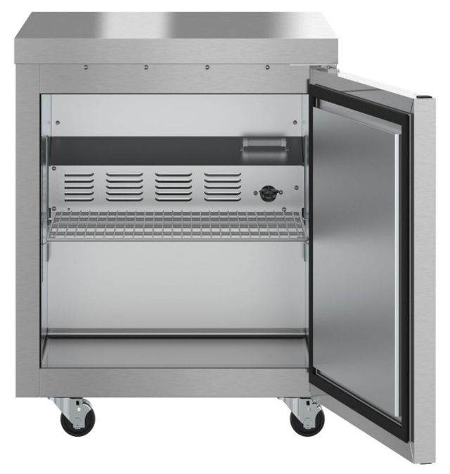 Hoshizaki Economy 27" 6.3 Cu. Ft. Stainless Steel Single Section Undercounter Freezer-3