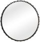 Uttermost® Grander Charcoal Round Mirror-0