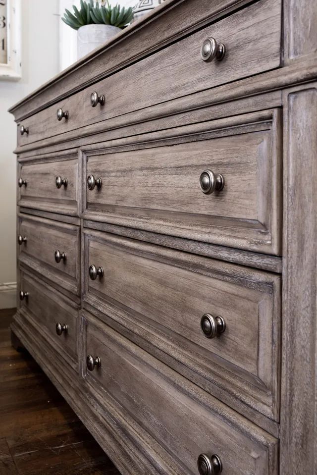 Steve Silver Co. Highland Park Waxed Driftwood Dresser-2