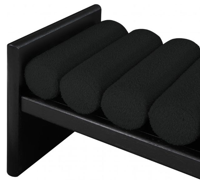 Meridian Furniture Waverly Black 52" Upholstered Bench-3