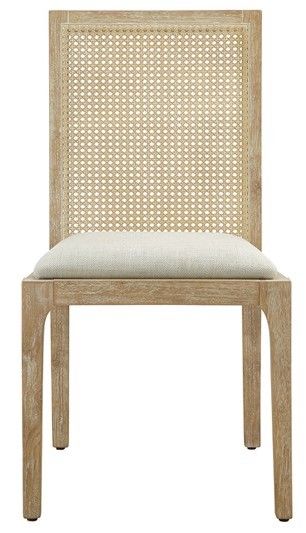 Olliix by Madison Park Canteberry Set of 2 Natural Dining Chair-1