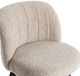 Classic Home Della Sandy Cream Swivel Counter Stool-3