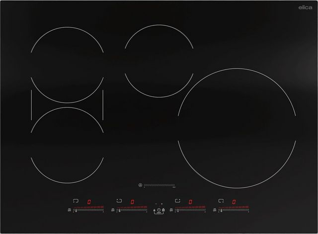 Elica Cooking Series Volta 30" Black Glass Induction Cooktop