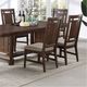 Winners Only® Kentwood Brown/Gray Upholstered Dining Side Chair-1