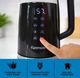 Kenmore® 1.7L Black Double-Walled Glass Electric Kettle-4