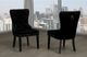 Titus Furniture Black Parsons Chair-2