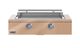 Caliber™ Rockwell Social 42" Champagne Built-In Natural Gas Outdoor Griddle with Stainless Steel Hardware-0