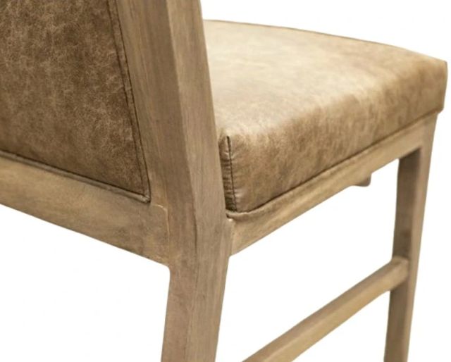 International Furniture Direct Mezquite Brown Side Chair-2