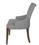 A & B Home Essex Gray Accent Chair-2