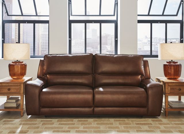 Signature Design by Ashley® DeepWakes Canyon Power Reclining Sofa with Adjustable Headrest-2