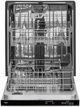 Whirlpool 24" Fingerprint Resistant Black Stainless Steel Top Control Built In Dishwasher-2