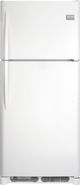 Frigidaire Gallery® 20.4 Cu. Ft. Top Freezer Refrigerator-Pearl White-0
