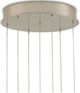 Currey & Company Regatta Cupertino/Silver Round Multi-Drop Pendant Lighting-2
