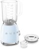 Smeg 50's Style 600 W Pastel Blue Counter Blender-2