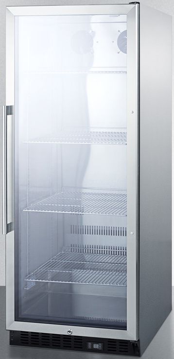 Summit® Commercial Series 11.0 Cu. Ft. Stainless Steel Beverage Center-1