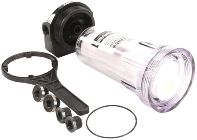 Hoshizaki 5.17" Black/White Prefilter System with Manifold and Cartridge-1