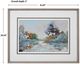 Uttermost® Morning Lake Watercolor White Oak Framed Print-2