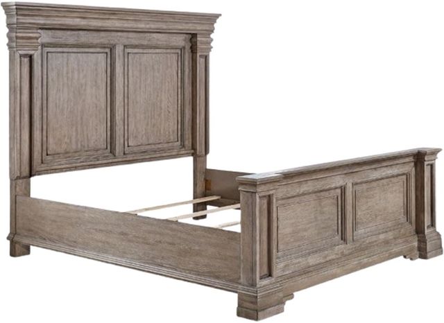 Signature Design by Ashley® Blairhurst Light Grayish Brown Queen Panel Bed-3