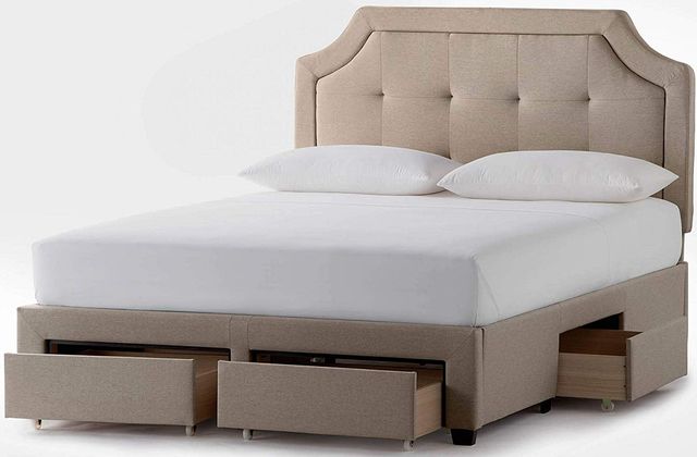Malouf® Watson Desert Full Platform Bed Base-3