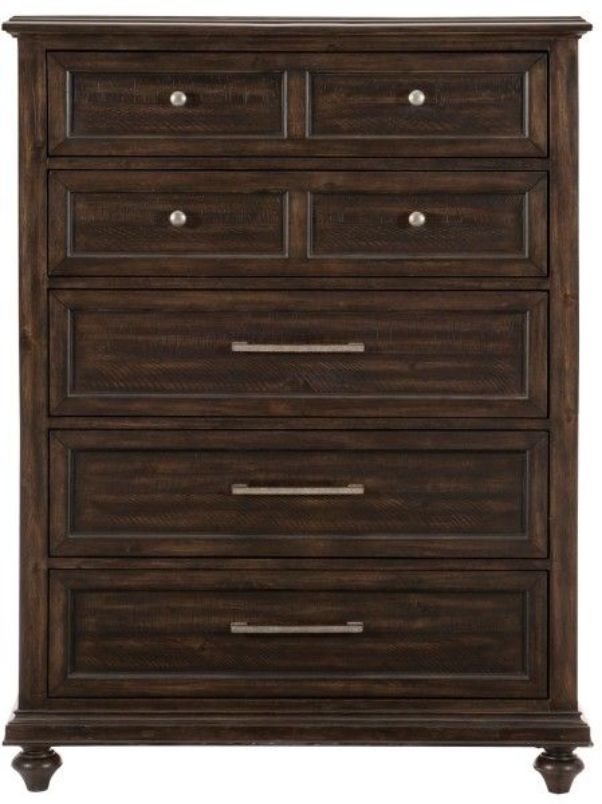 Homelegance® Cardano Driftwood Charcoal Chest-2