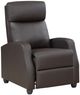 Homelegance® Greenfield Dark Brown Push Back Reclining Chair-0