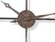 Stylecraft Rustic Pewter Wall Clock-1