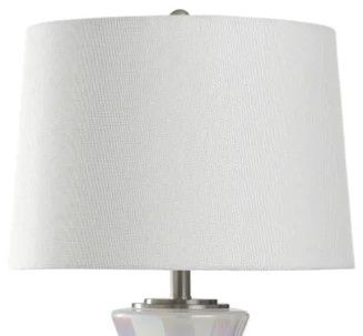 StyleCraft Juno White Table Lamp-1