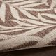 Nourison Home™ Garden Oasis Mocha 5'x7' Style 2 Area Rug-4