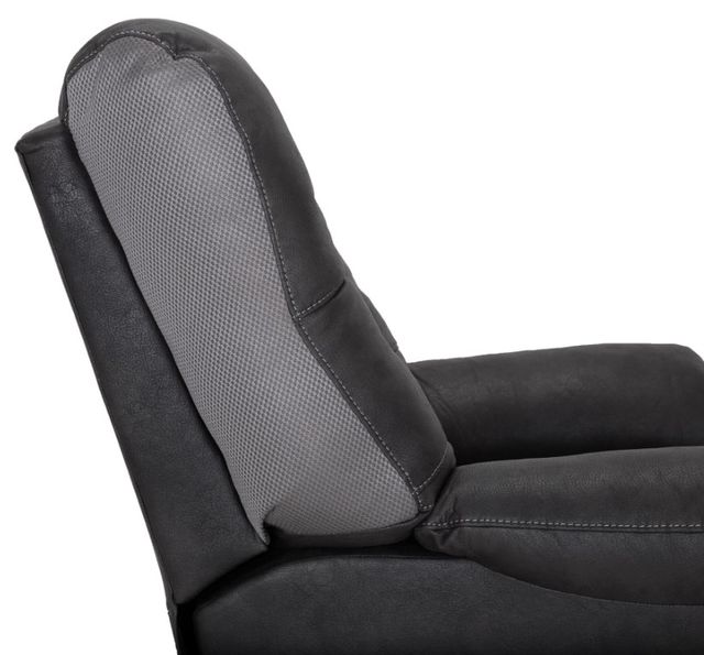 Franklin™ Trilogy Commodore Charcoal Manual Rocker Recliner-3